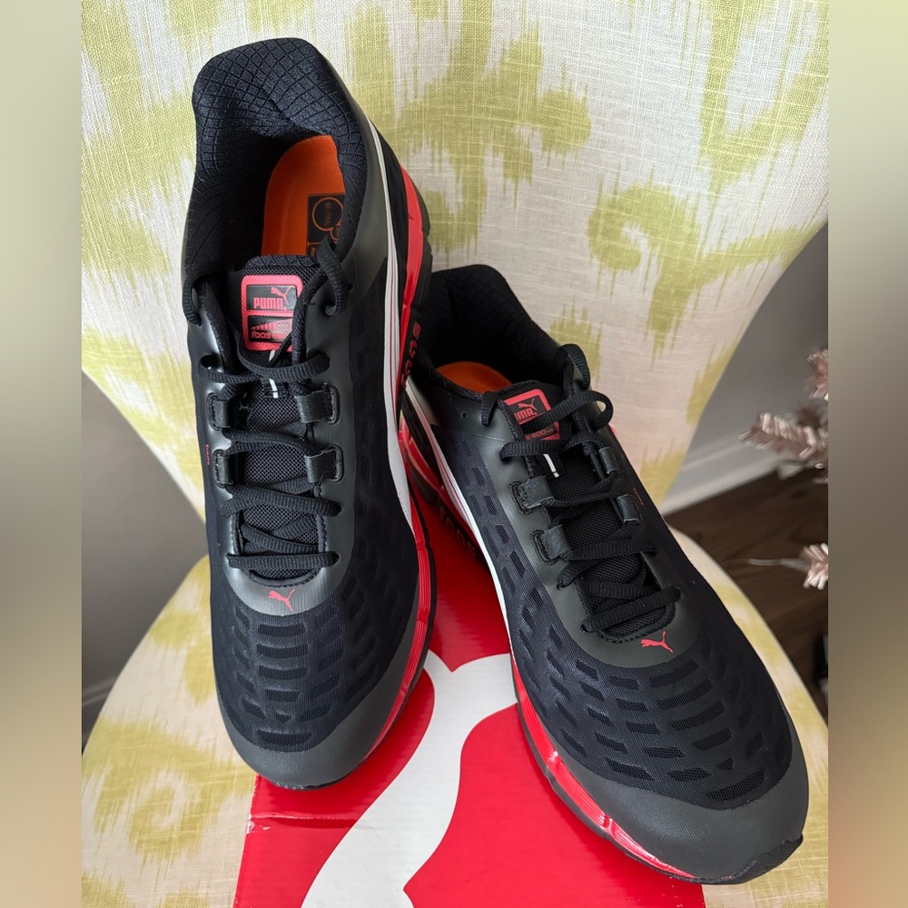 PUMA Scuderia Ferrari Faas 600 v2 Shoes - Black/Red (14 M US)